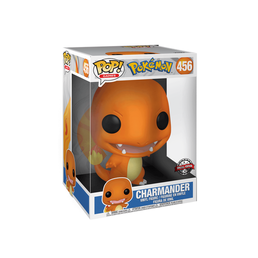 Funko POP! Games: Jumbo - Pokemon - Charmander #456 Special Edition