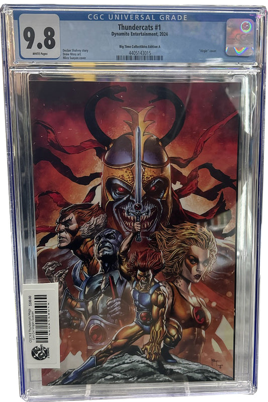 CGC 9.8 Thundercats Megatron Cvr Version Suayan