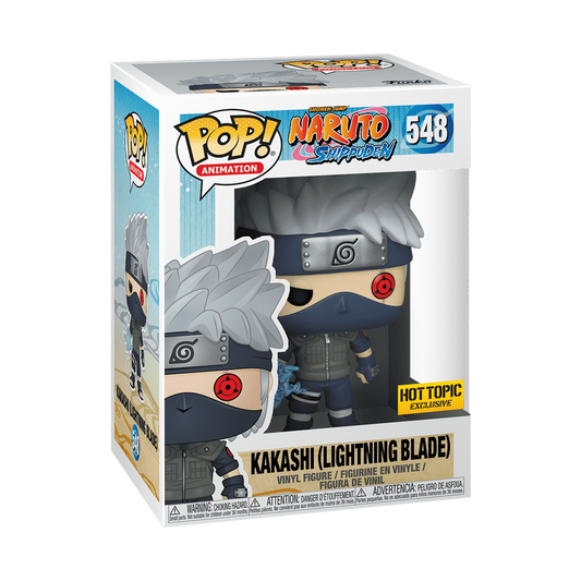 Funko Pop! Animation: Naruto: Kakashi (Lightning Blade) #548 - Hot Topic Exclusive