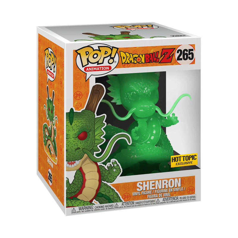 Funko Pop! Super: Animation: Dragonball Z: Shenron #265 Jade - Hot Topic Exclusive