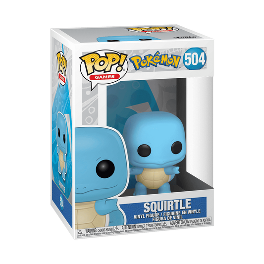 Funko Pop! Games: Pokemon - Squirtle # 504