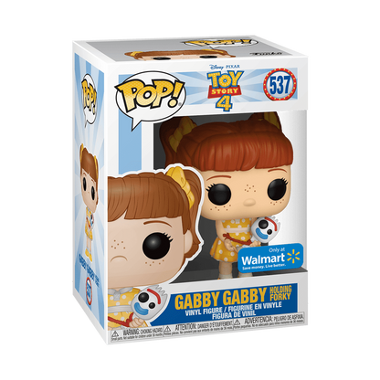 Funko Pop! Disney Pixar Toy Story 4: Gabby Gabby with Forky #537 - Walmart Exclusive