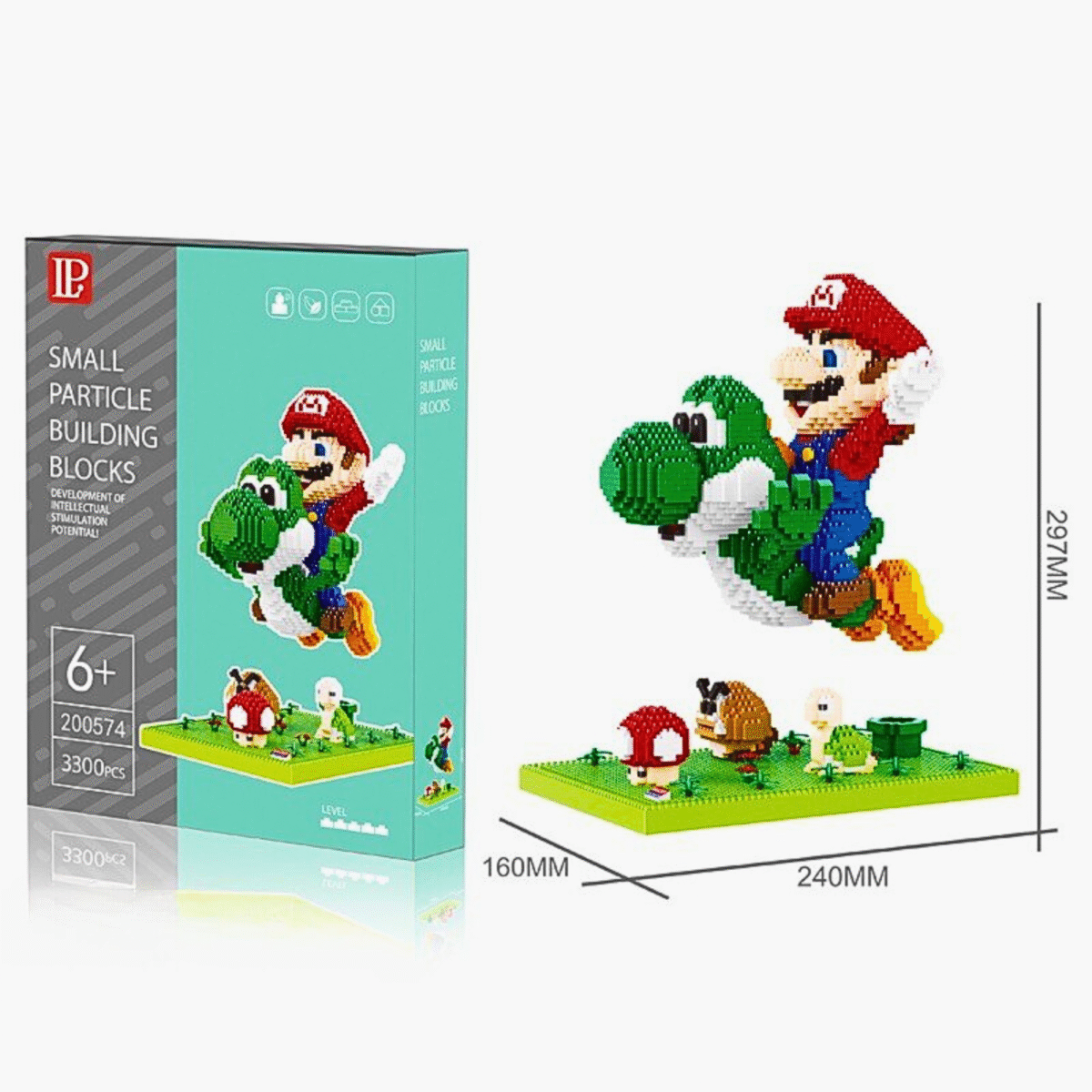 Building Blocks Super Mario Fly With Yoshi Free Limited Skeleton Super Mario