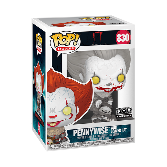 Funko Pop! Movies: IT - Chapter 2 Pennywise with Beaver Hat #830