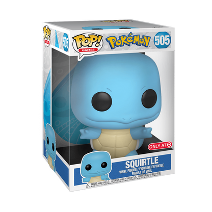 Funko POP! Games: Jumbo - Pokemon - Squirtle #505 Target Exclusive