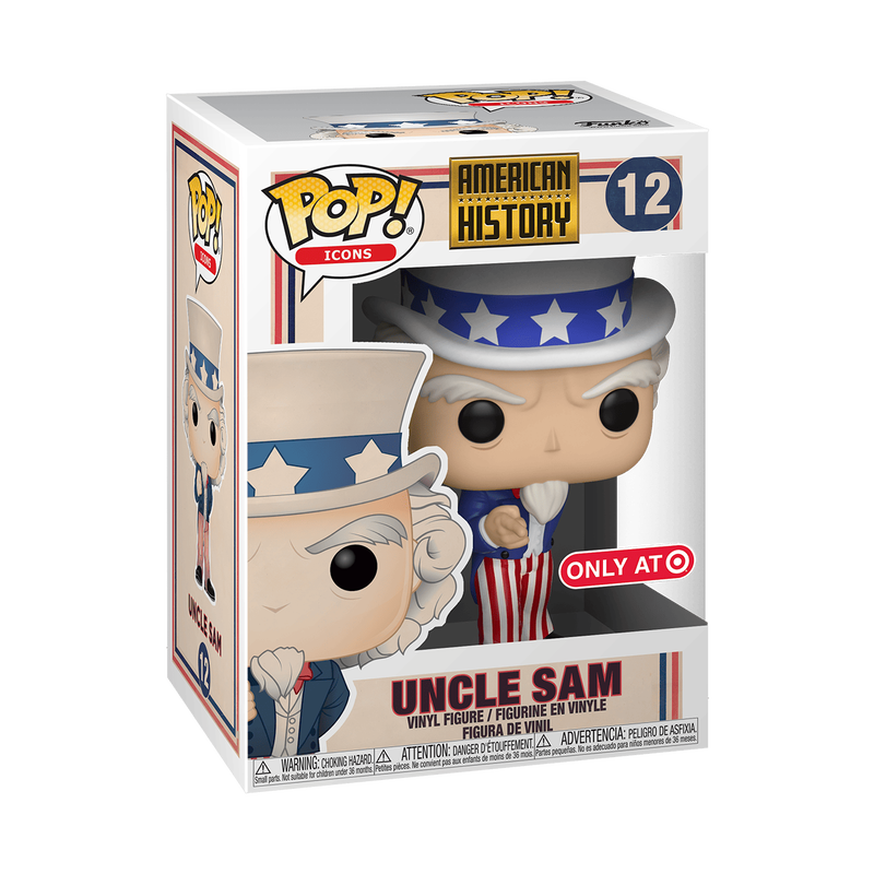 Funko Pop! Icons: American History: Uncle Sam #12 - Target Exclusive