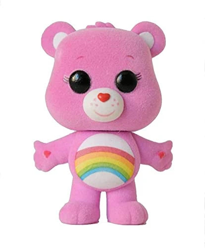 FUNKO Pop! Animation Care Bears: Cheer Bear #351 - Flocked - Box Lunch Exclusive