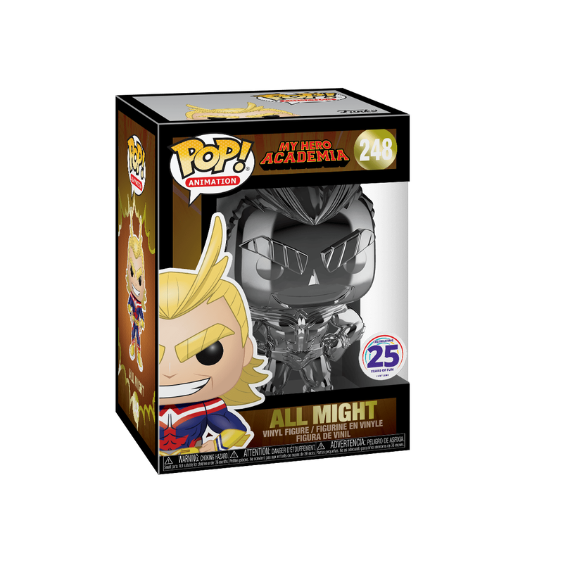 Funko Pop! Animation: MHA - All Might SILVER - celebrating 25 years