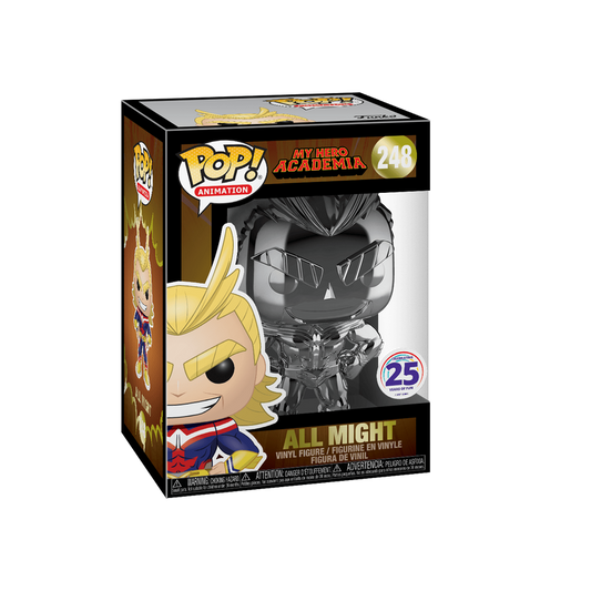 Funko Pop! Animation: MHA - All Might SILVER - celebrating 25 years