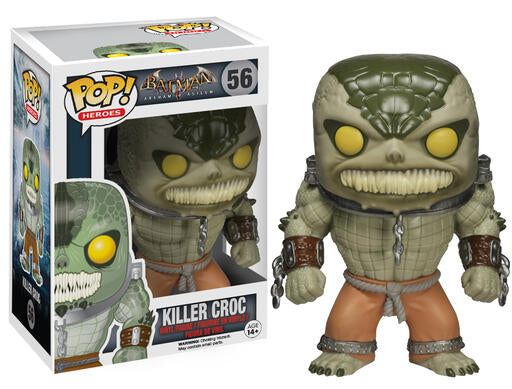 Funko Pop! Heroes: Batman Arkham Asylum: Killer Croc #56