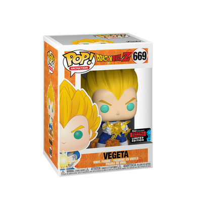 Funko Pop! Animation: Dragonball Z - Vegeta #669 2019 Fall Convention Ed