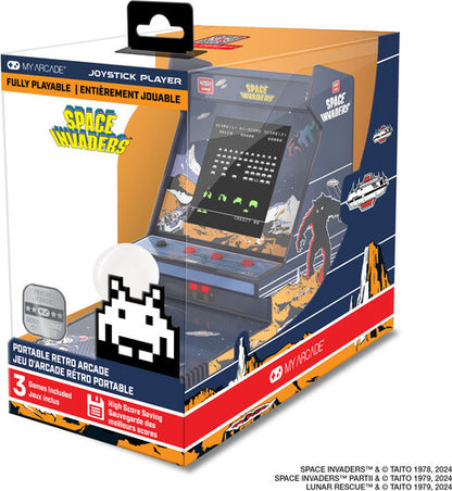 My Arcade - Space Invaders Joystick Player Portable Retro Arcade