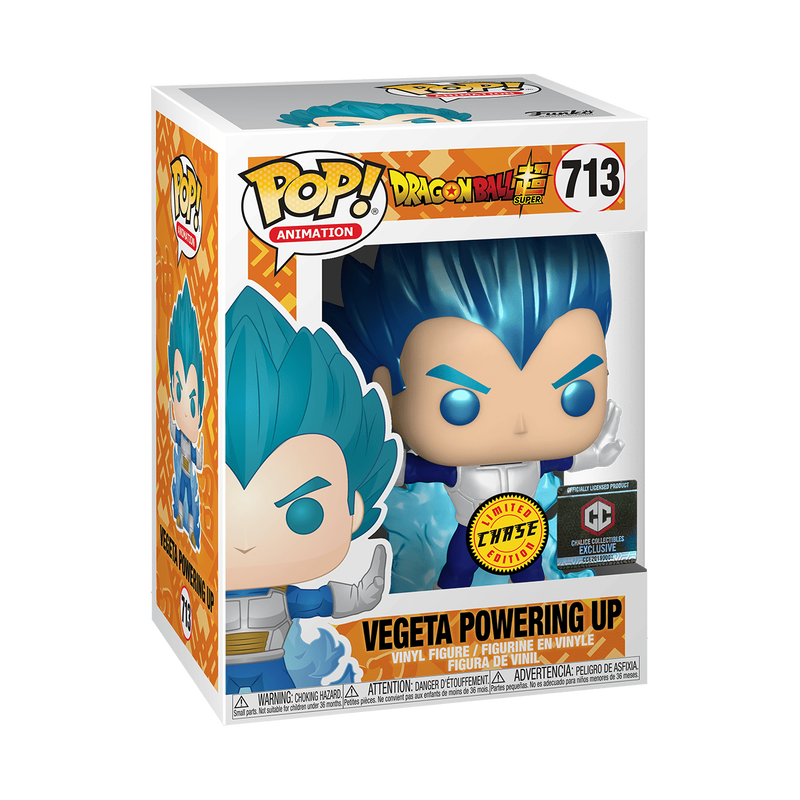 CHASE - Funko Pop! Animation: DragonBall Super: Vegeta Powering UP #713 - CHASE