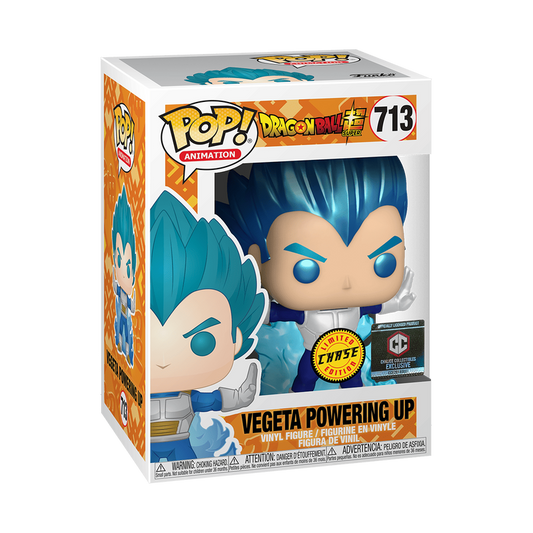 CHASE - Funko Pop! Animation: DragonBall Super: Vegeta Powering UP #713 - CHASE