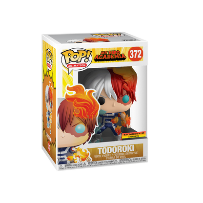 Funko Pop! Animation: My Hero Academia - Todoroki (Metallic) #372 Box Warehouse Exclusive