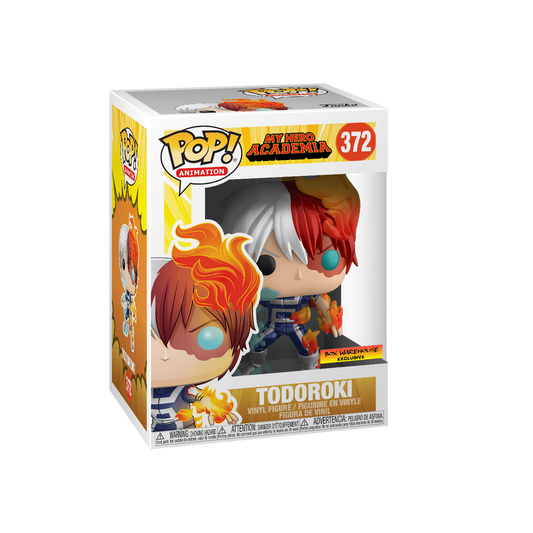 Funko Pop! Animation: My Hero Academia - Todoroki (Metallic) #372 Box Warehouse Exclusive