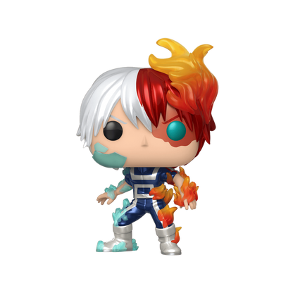 Funko Pop! Animation: My Hero Academia - Todoroki (Metallic) #372 Box Warehouse Exclusive