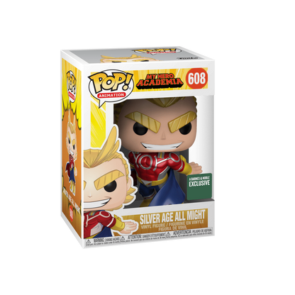 Funko Pop! Animation: MHA Silver Age All Might #608 Barnes & Noble
