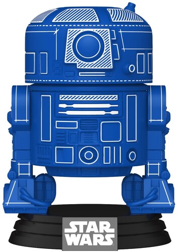 Funko POP! Star Wars: Star Wars - R2-D2 Blue Print #798