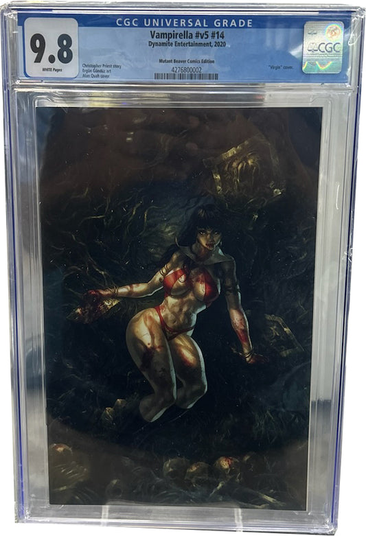 Vampirella Vol. 5 #14 CGC 9.8 Mutant Beaver Exclusive