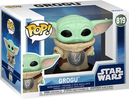 Funko POP! - Grogu with Mudhorn Chest Armor #819