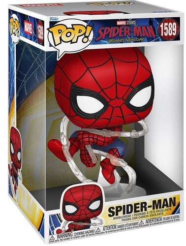 Funko POP! Jumbo: Spider-Man: Brand New Day - Spider-Man (Marvel) #1589