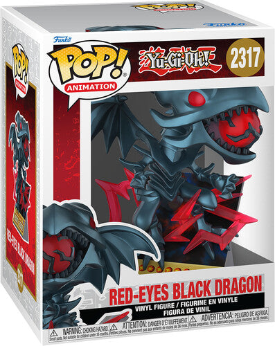 Funko POP! Premium: Yu-Gi-Oh! - Red-Eyes Black Dragon (Card) #2317