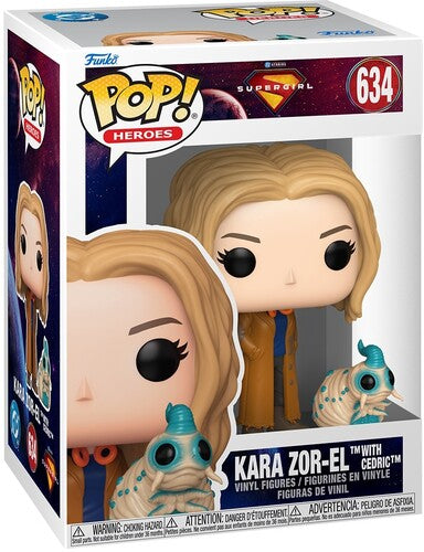 Funko POP! Movie: Supergirl - Kara Zor-El with Cedric (DC) #634