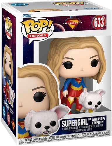Funko POP! Heroes: Supergirl - Supergirl with Puppy Krypto (DC) #633