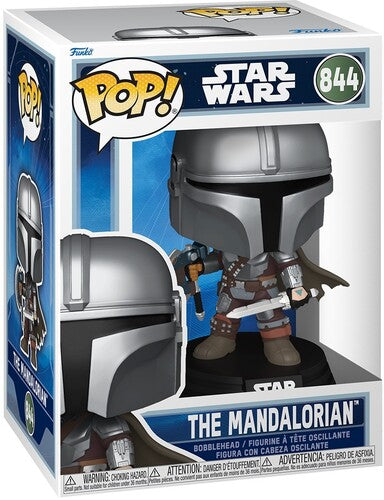 Funko POP! Star Wars: Mandalorian & Grogu - The Mandalorian #844