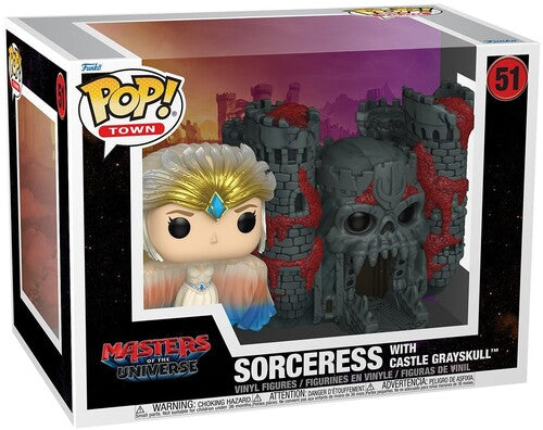 Funko POP! Town: Masters of the Universe - Sorceress with Castle Grayskull (He-Man, MOTU) #51
