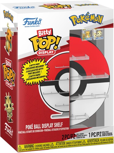 Funko Bitty POP!: Display: Pokemon - Poke Ball