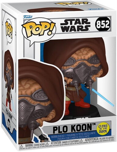 Funko POP! Star Wars: Star Wars - Plo Koon (Glow-in-the-Dark) #852