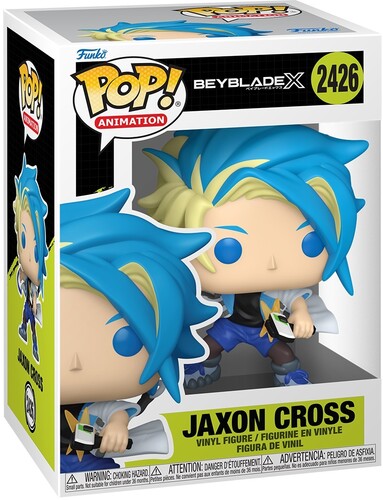 Funko POP! Anime: Beyblades X - Jaxon Cross #2426