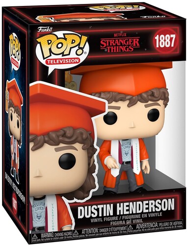Funko POP! Television: Stranger Things - Dustin Henderson, Graduation #1887