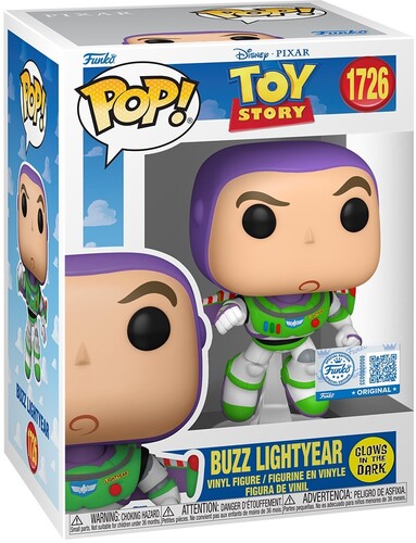 Funko POP! Disney: Toy Story - Buzz Lightyear (Glow-in-the-Dark) (AE Exclusive) #1726