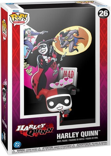 Funko POP! Comic Cover with Case: DC Batman Adventures – Harley Quinn #26