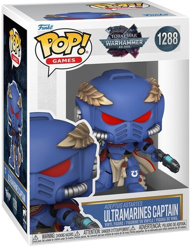 Funko POP! Games: Warhammer 40k - Ultramarines Captain #1288