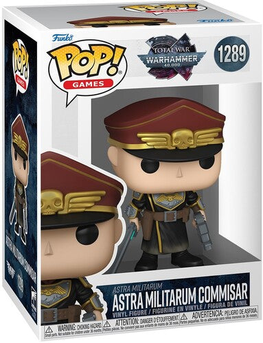 Funko POP! Games: Warhammer 40k - Astra Militarum Commisar #1289
