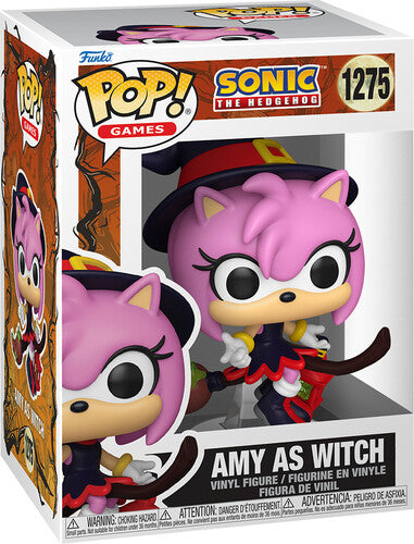 Funko POP! Games: Sonic - Amy as Witch #1275