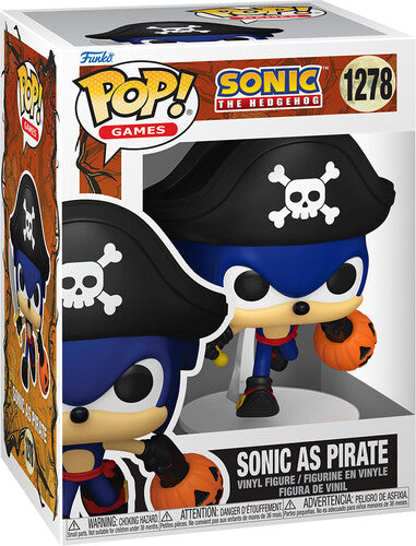 Funko POP! Games: Sonic - Sonic as Pirate #1278