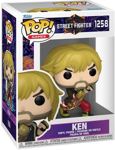 Funko POP! Games: Street Fighter 6 - Ken #1258