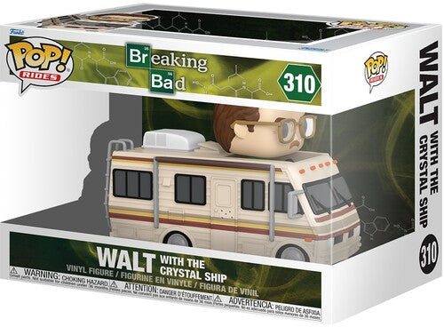 Funko POP! Rides Deluxe: Breaking Bad - Walt with the Crystal Ship #310