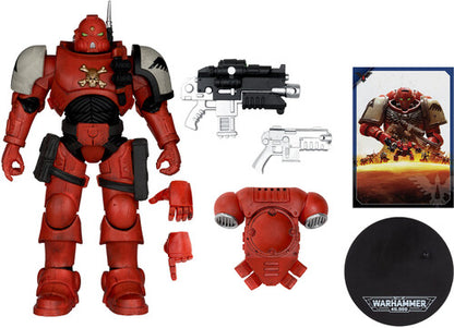 McFarlane - Warhammer 40K: Dawn of War 4 - Blood Ravens - 7" Sergeant Infiltrator (Dawn of War 4) Action Figure