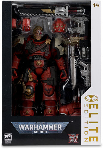 McFarlane - Warhammer 40K: Dawn of War 4 - Elite Edition - 7" Captain Cyrus in Phobos Armor Action Figure