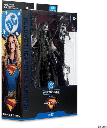 McFarlane Toys - DC Multiverse - Supergirl Movie - 7" Lobo Action Figure (Deluxe Theatrical Edition)