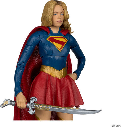 McFarlane Toys - DC Multiverse - Supergirl Movie - 7" Supergirl & Puppy Krypto Action Figure (Deluxe Theatrical Edition)
