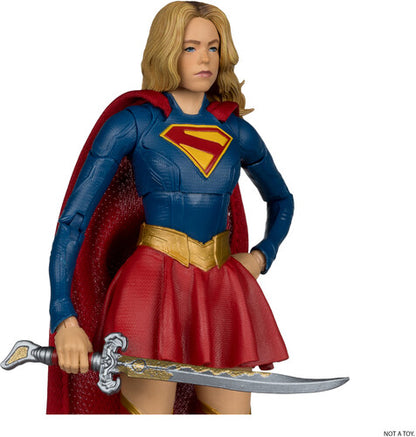 McFarlane Toys - DC Multiverse - Supergirl Movie - 7" Supergirl & Puppy Krypto Action Figure (Deluxe Theatrical Edition)