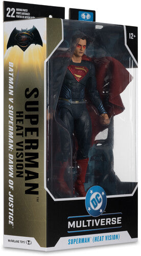 DC Multiverse - McFarlane  Toys - Batman V Superman: Dawn of Justice - 7" Superman (Heat Vision) Action Figure