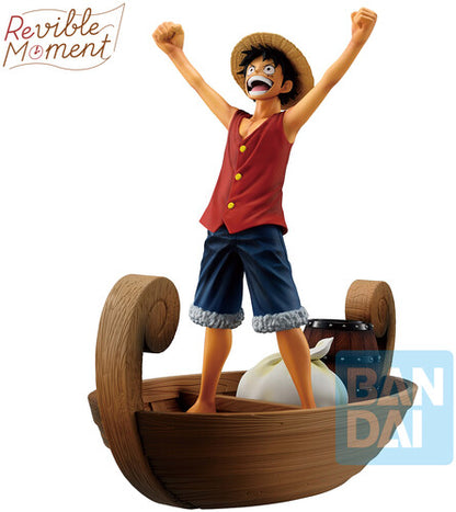 Ichibansho - One Piece - Revible Moment - Monkey D. Luffy I'm Going to Become the King of the Pirates! (Memories of Adventure and the Shipping Route the Future) Figure